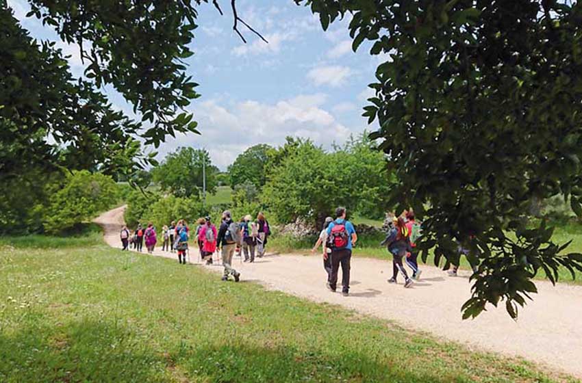 Puglia-Rotta dei Due Mari -sentiero-escursionisti