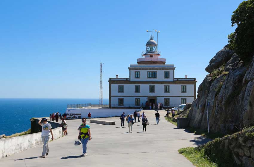 Spagna-Galizia-Itinerario dei fari-faro di fisterra