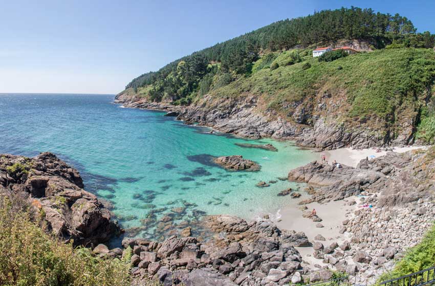 Spagna-Galizia-Itinerario dei fari-playa de fisterra