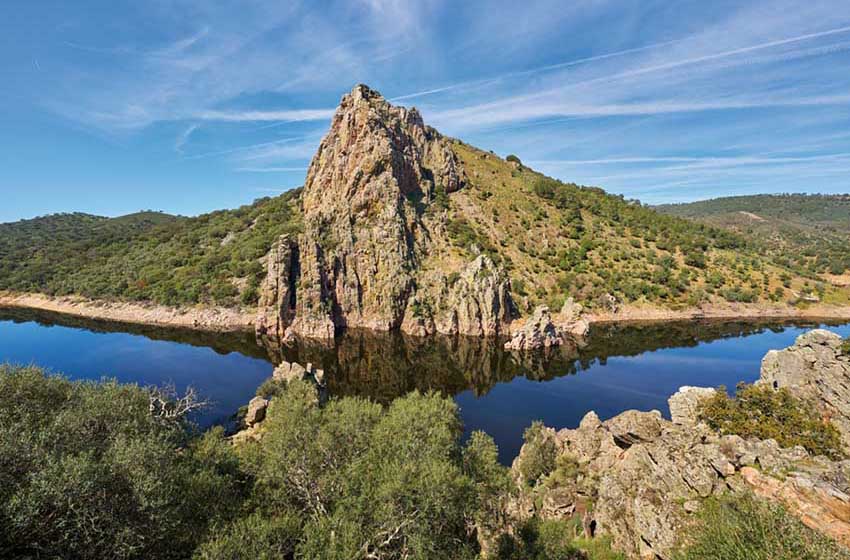 Spagna-Estremadura-Il Salto del Gitano sul fiume Tago