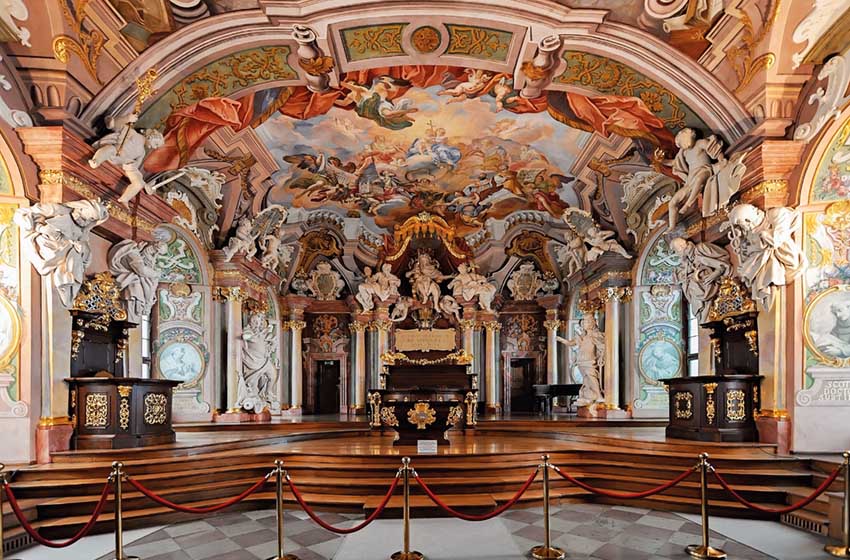 Breslavia, l'Aula Leopoldina