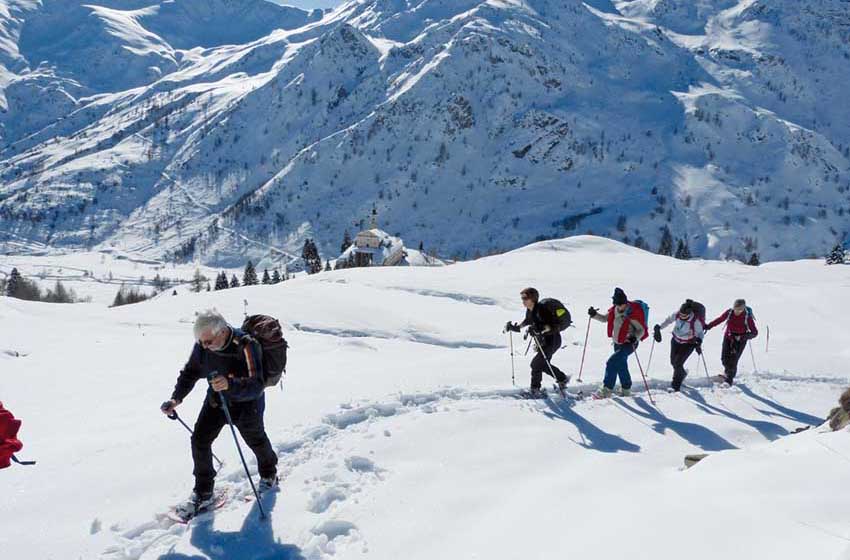 Alta Valle Grana ciaspole