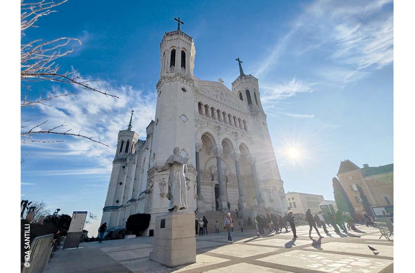 Francia-Lione-basilica di Notre-Dame de Fourvière-facciata-ph Ida Santilli