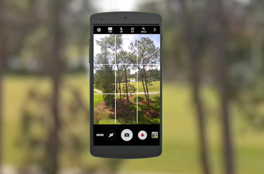fotografia con smartphone inquadratura