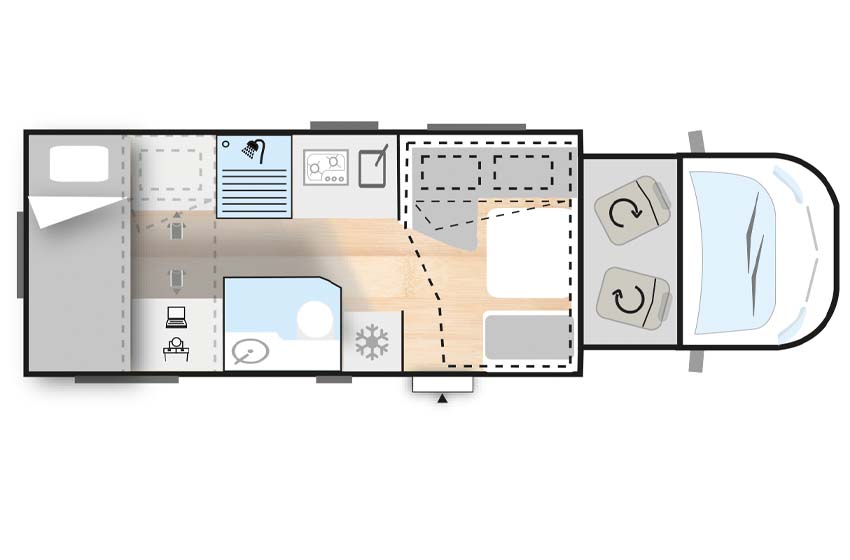 Chausson Etape Line 724 pianta