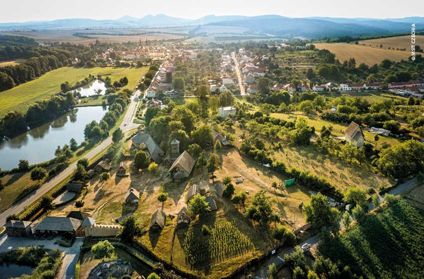 Repubblica Ceca-Modrá-veduta panoramica dall'alto-Ph. Visit Czechia