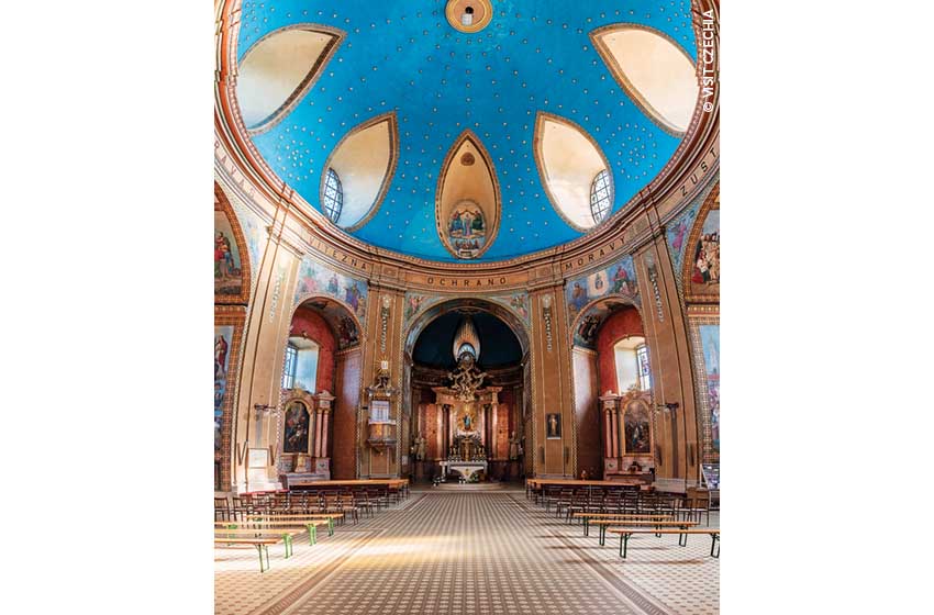 Repubblica Ceca-Monte Hostyn-Basilica dell'Assunzione della Vergine Maria-Interno-Ph. Visit Czechia