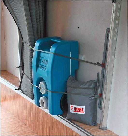 garage camper fiamma cargo strap