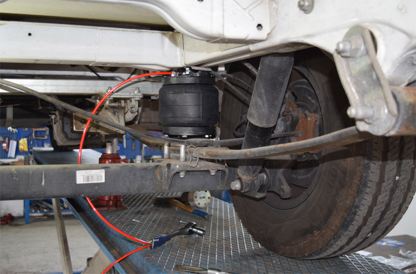 controllo pressione sospensione ad aria Top Drive