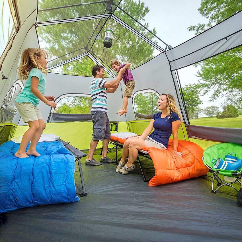 tenda per famiglia