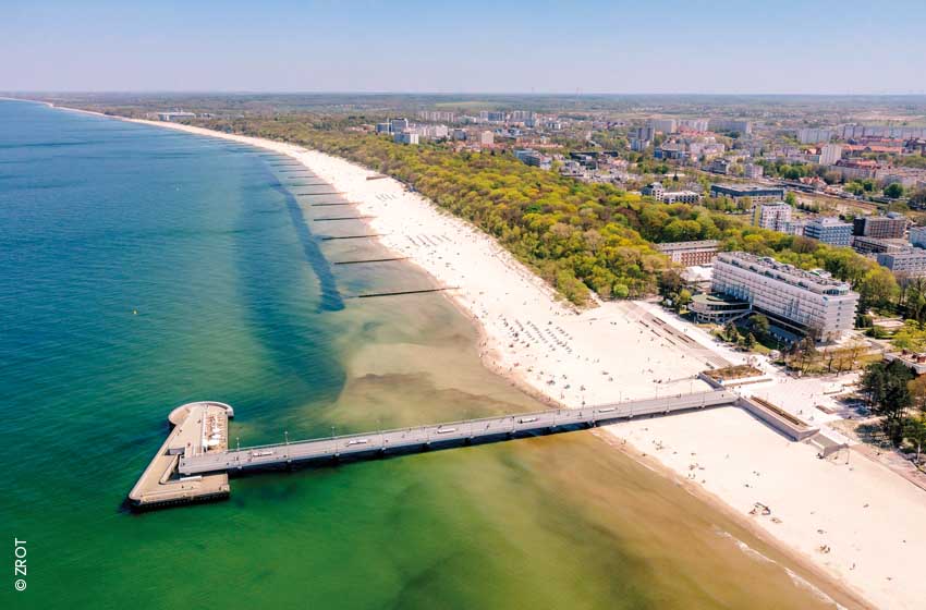 Kołobrzeg, il molo