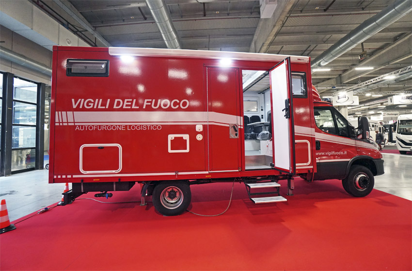 kit Tesa Autolift System su mezzo VV.FF.