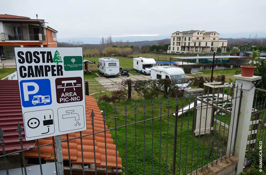 Calabria, Barritteri: area di sosta Il tracciolino