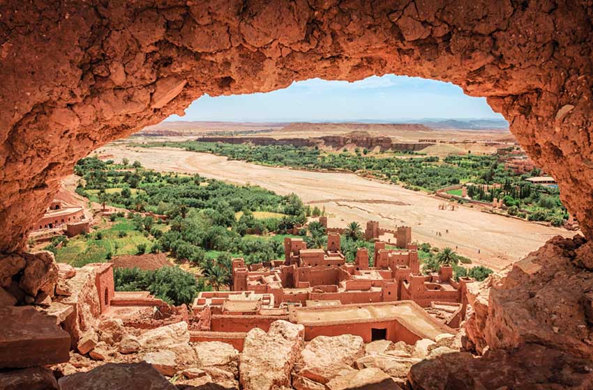 Marocco-Ait-Ben-Haddou-Affaccio sulla Kasbah-AdobeStock 243158215