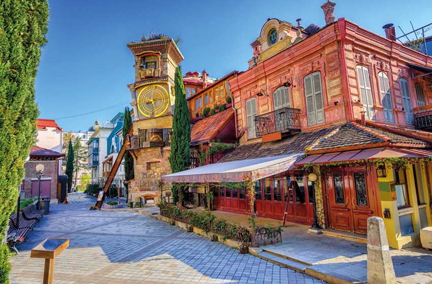 Georgia, la città vecchia di Tbilisi