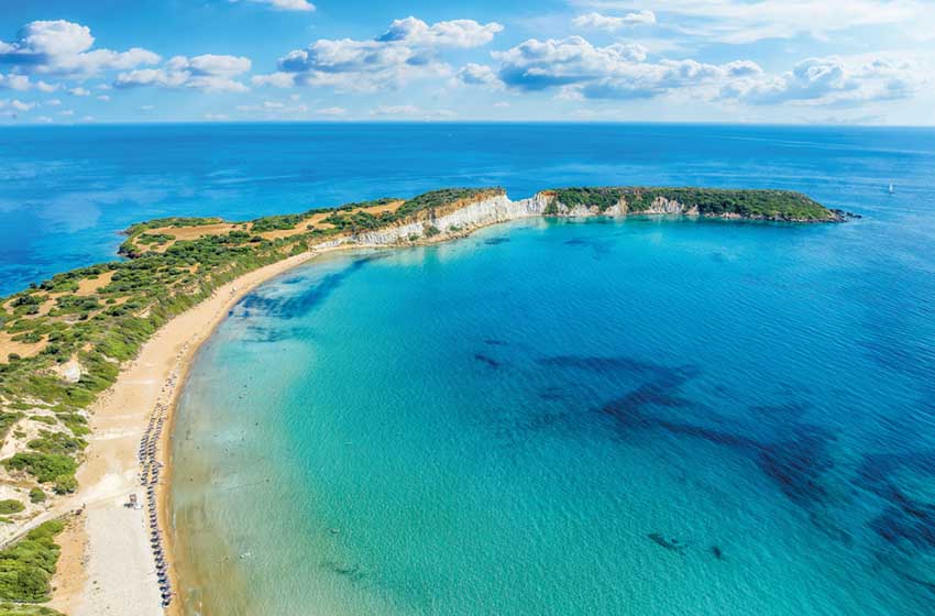 Grecia-Zacinto-Veduta aerea della spiaggia di Gerakas-AdobeStock_625067368