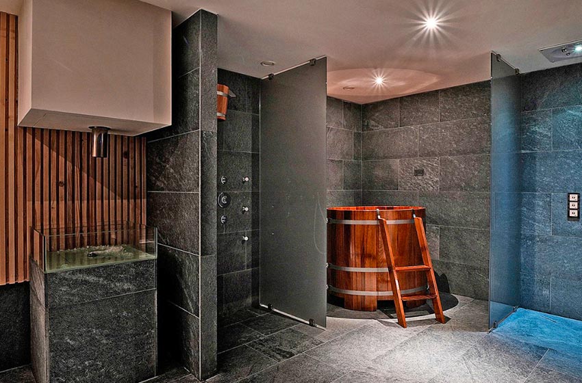 La spa del Fornella Camping & Wellness Family Resort, uno dei campeggi da non perdere sul Lago di Garda.
