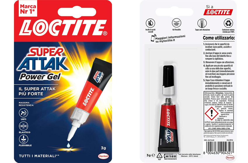 Super Attak Power Gel blister