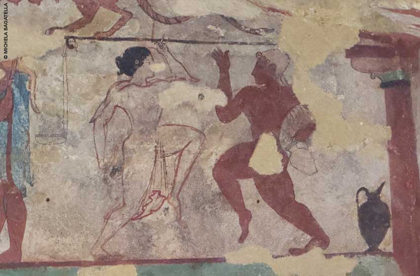 Lazio, Necropoli dei Monterozzi di Tarquinia, Tomba delle Leonesse