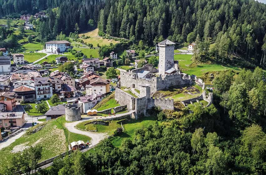 Il castello di San Michele a Ossana