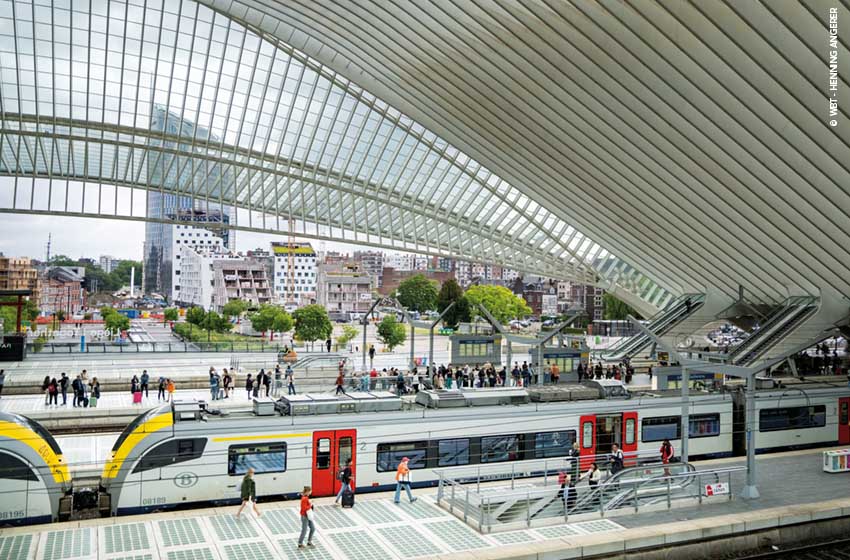Liegi, la stazione ferroviaria progettata da Santiago Calatrava