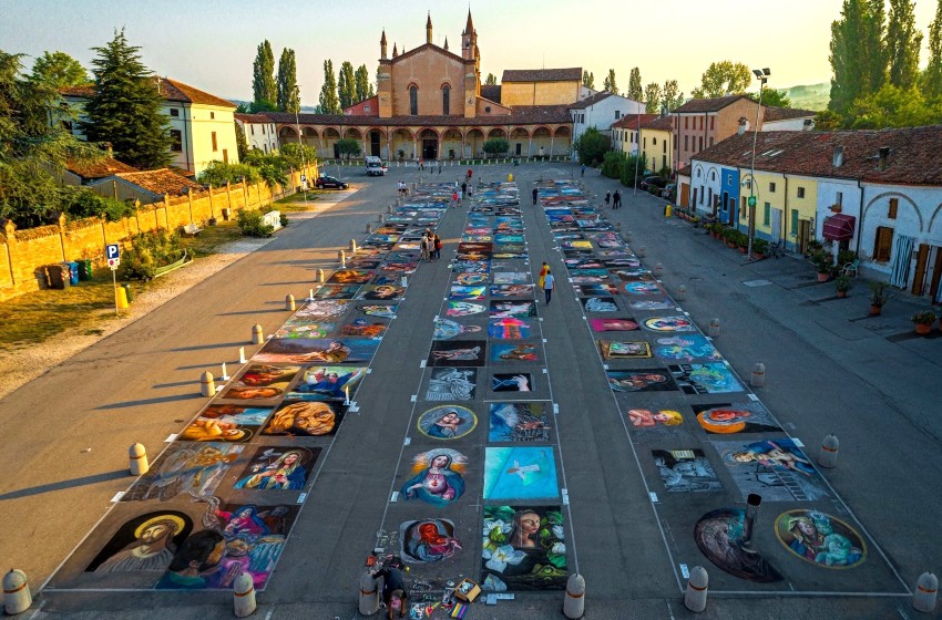 Lombardia-Mantova-Grazie di Curtatone-Madonnari-opere-santuario Beata Vergine