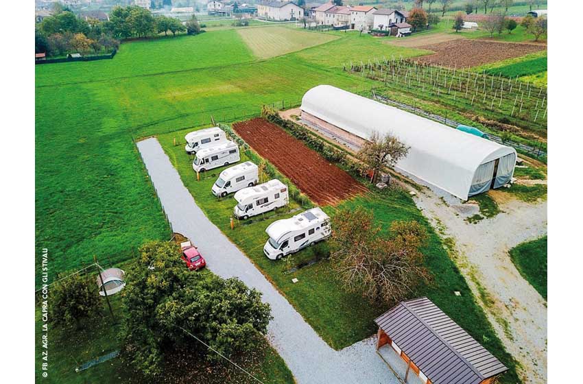 Rivoira (CN), agricampeggio La Capra con gli Stivali