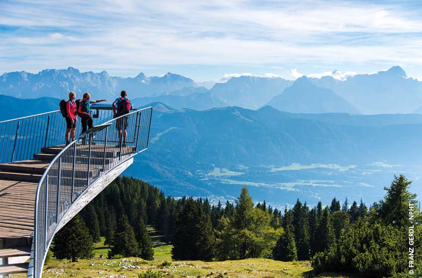 Naturpark Dobratsch, belvedere