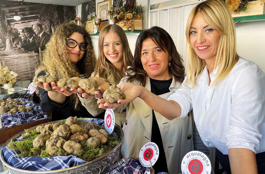 Marche-Acqualagna-Fiera Tartufo Bianco-Commercianti di tartufo