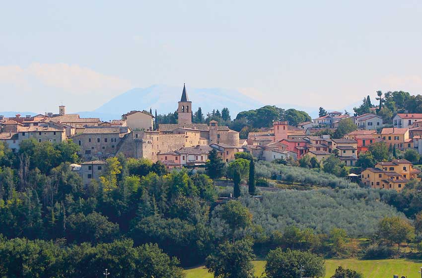 Umbria-Castel Ritaldi Panorama