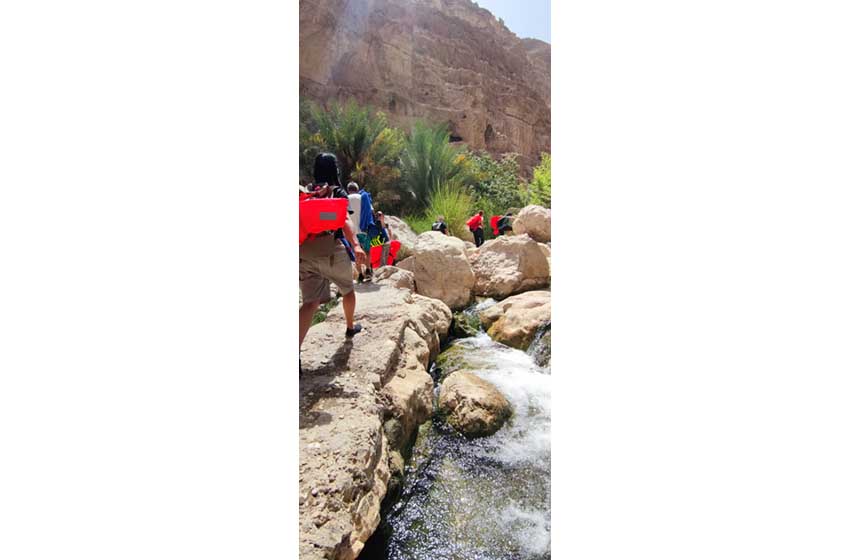 Oman-Wadi Shab-trekking