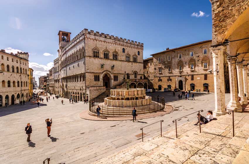 Umbria-Perugia-Piazza IV Novembre