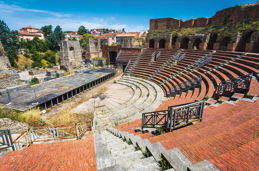 Il teatro romano a Benevento