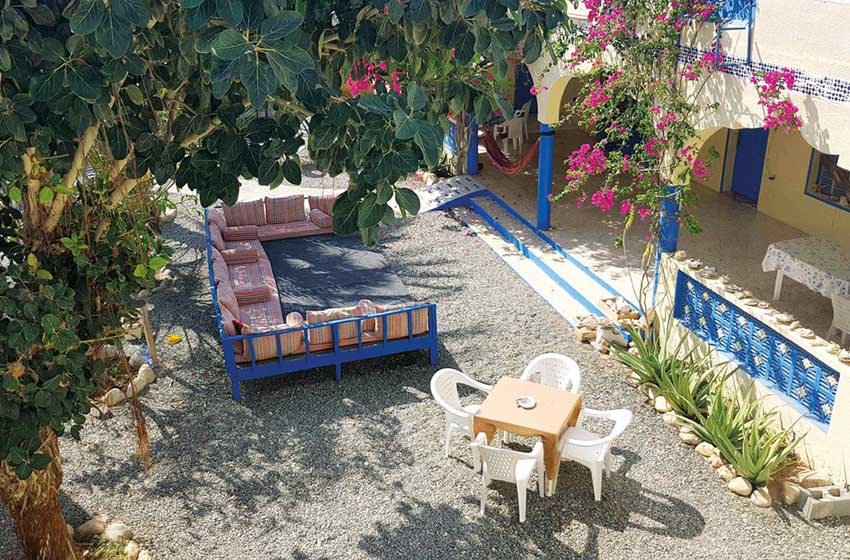 Oman-Ras Al Hadd-Casa Oman-cortile