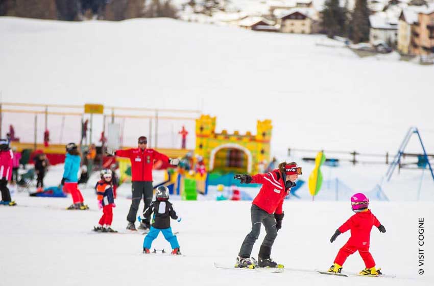 Lo snow park di Cogne