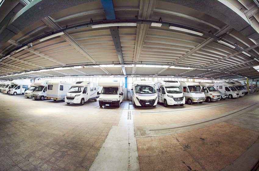 rimessaggio camper