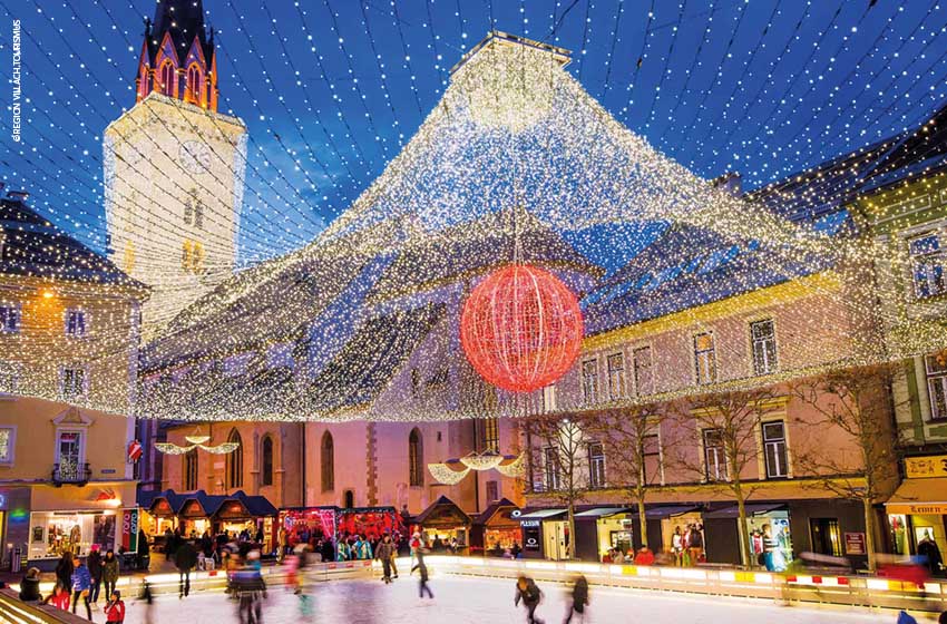 Austria-Villach-Mercatino di Natale-pista di pattinaggio-ph. Region Villach Tourismus