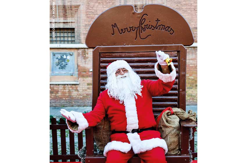Emilia Romagna-Modena-Babbo Natale-Ph. FB Comune di Modena