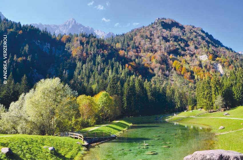 Lombardia, Ardesio, il laghetto Valcanale