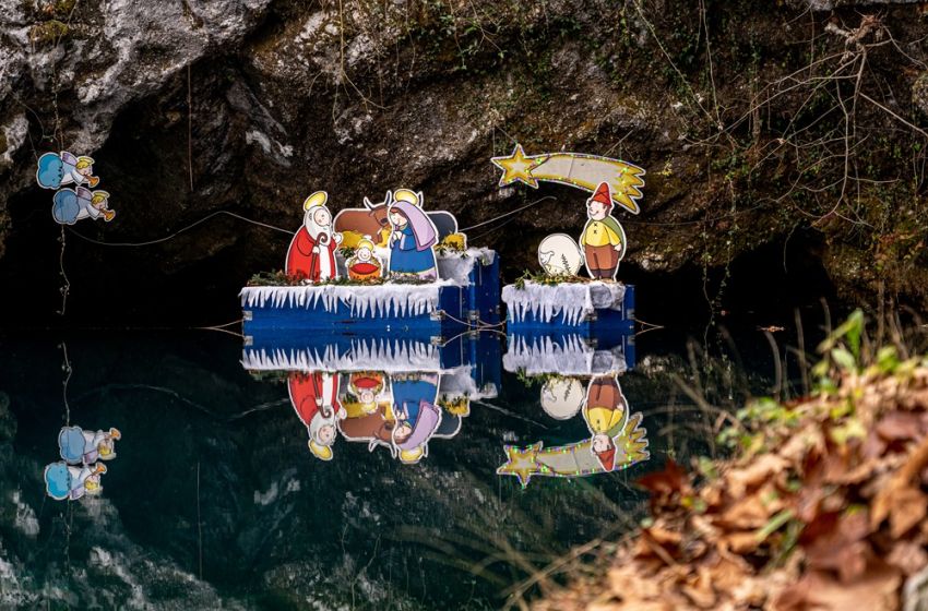 Friuli Venezia Giulia, Polcenigo (PN): il presepe alle sorgenti del Gorgazzo