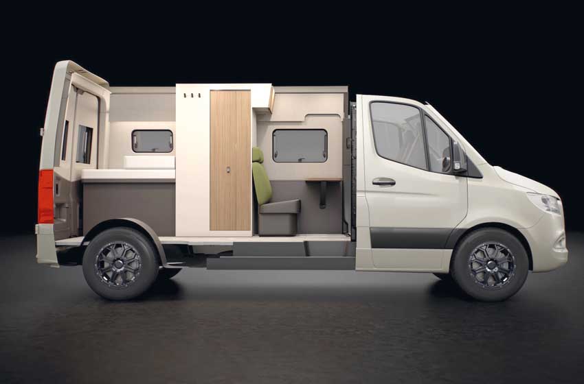 Camper alternativi Habiton giorno