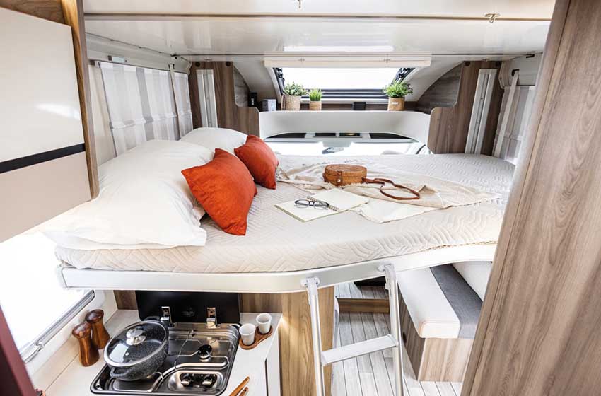 Camper economici letti saliscendi