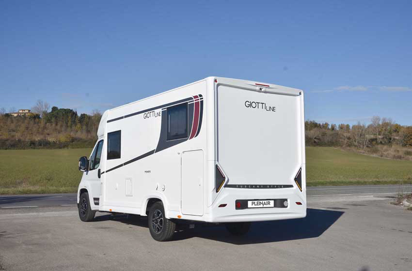 Giottiline Compact CX 66 Premier Edition posteriore