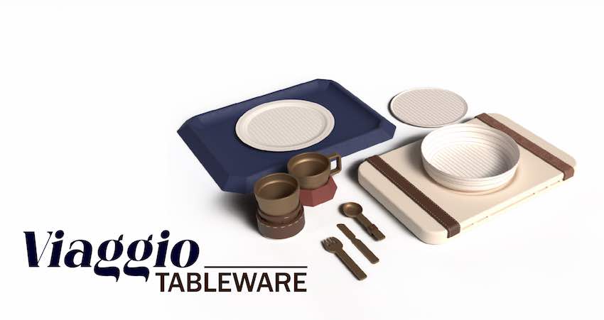 viaggio tableware camila nunez