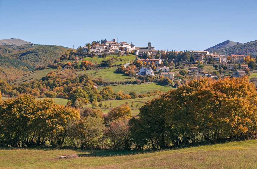 Umbria-Monteleone di Spoleto-panorama