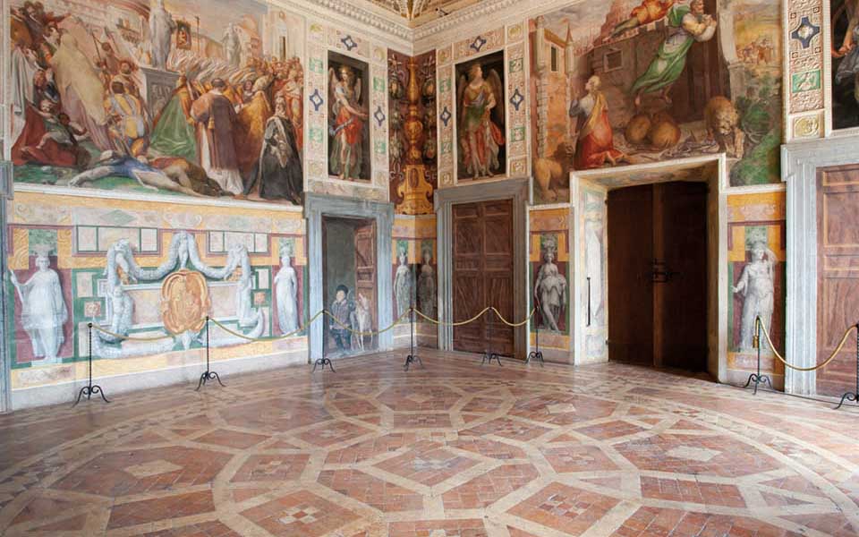 20211105-Lazio-Lago-di-Vico-Palazzo-Farnese-Sala-affrescata
