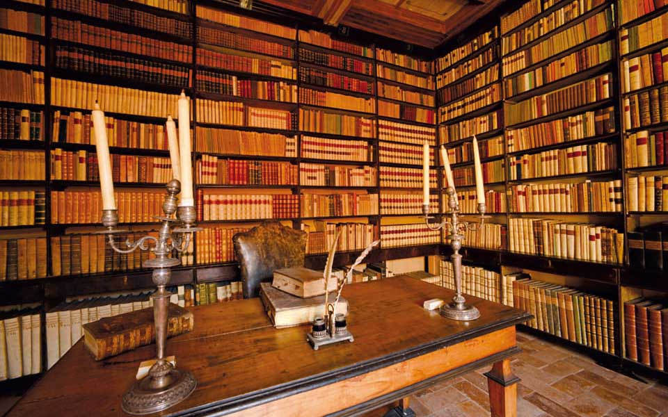 20211111-Marche-Recanati-Sala-biblioteca-Casa-Leopardi