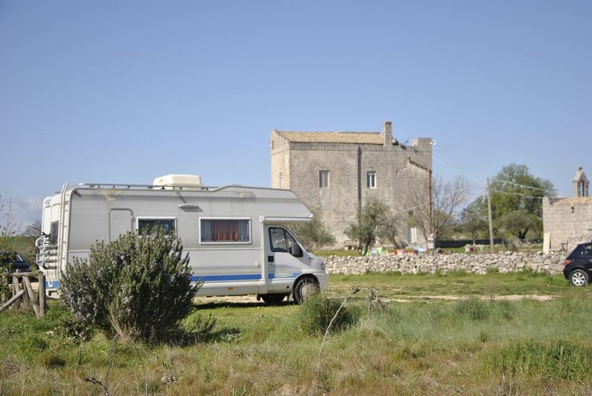 Basilicata-Matera-Masseria Radogna-area camper