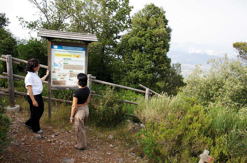 Descrizioni orto botanico Montemarcello