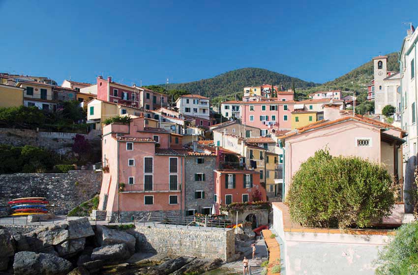 Case del borgo di Tellaro. Liguria